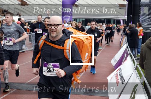 Amsterdam 16 maart 2024
Radio 538 run tbv het Prinses Maxima Centrum in het Olympisch stadion. Oa aanwezig 
Jelte v d Goot