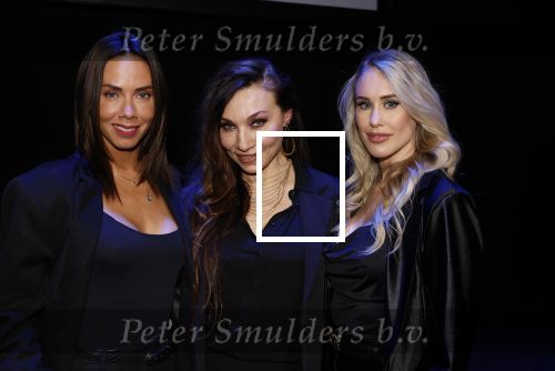 Amsterdam 14 maart 2024
Presentatie nieuwe show Hans Klok in Carre . Katja Schuurman doet presentatie. Jenily Wagenmakers (links), Zarina Potapova en Bo Yael Ufkes