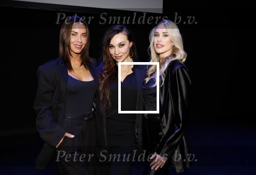 Amsterdam 14 maart 2024
Presentatie nieuwe show Hans Klok in Carre . Katja Schuurman doet presentatie. Jenily Wagenmakers (links), Zarina Potapova en Bo Yael Ufkes