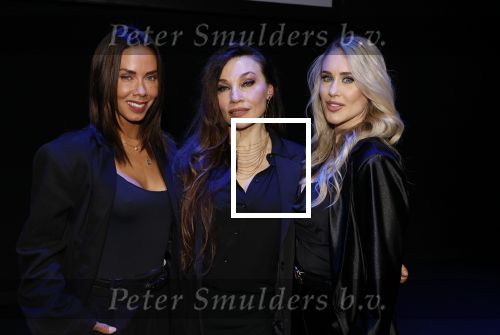 Amsterdam 14 maart 2024
Presentatie nieuwe show Hans Klok in Carre . Katja Schuurman doet presentatie. Jenily Wagenmakers (links), Zarina Potapova en Bo Yael Ufkes