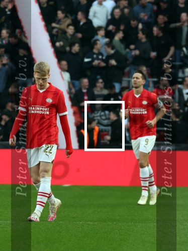 Eindhoven, 3 maart 2024 PSV-Feyenoord, eindstand 2-2 
Kompetitie Seizoen 2023-2024
Jerdy Schouten