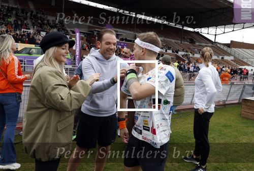 Amsterdam 16 maart 2024
Radio 538 run tbv het Prinses Maxima Centrum in het Olympisch stadion. Oa aanwezig 
Jeroen v Veen Chantal Janzen en Robert Doornbos