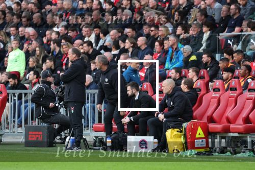 Eindhoven, 3 maart 2024 PSV-Feyenoord, eindstand 2-2 
Kompetitie Seizoen 2023-2024
John de Wolf
