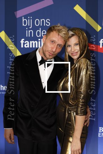 Amsterdam 15 maart 2024
Boekenbal in de stadschouwburg.  Joshua Nolet en zijn vrouw Caroline Beerkens