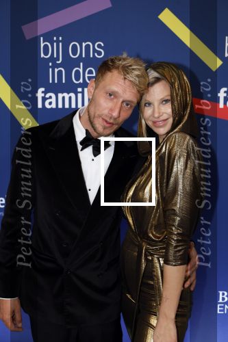 Amsterdam 15 maart 2024
Boekenbal in de stadschouwburg.  Joshua Nolet en zijn vrouw Caroline Beerkens