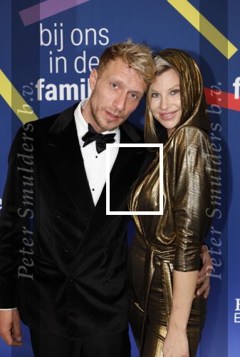 Amsterdam 15 maart 2024
Boekenbal in de stadschouwburg.  Joshua Nolet en zijn vrouw Caroline Beerkens