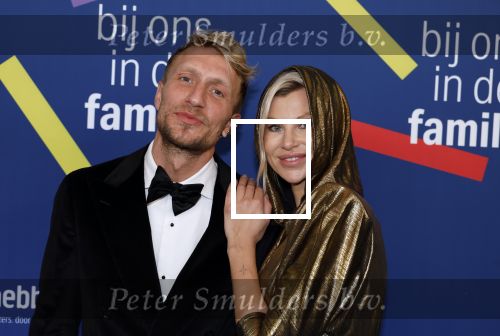 Amsterdam 15 maart 2024
Boekenbal in de stadschouwburg.  Joshua Nolet en zijn vrouw Caroline Beerkens