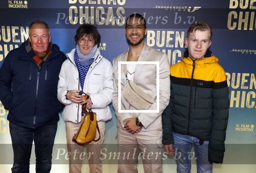 Amsterdam 4 maart 2024
Premiere Buenas Chicas in Tuschinski met oa Susan radder Noel v Kleef Britt Scholte Thijs Boermans Juvat westendorp Robin FringsFelice Poppeliers en Christina Zaragoza. Juvat westendorp met ouders en ...