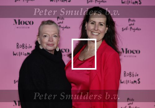 Amsterdam 7 maart 2024
Opening expositie Robbie Williams in het Moco museum. karin Swerink en ...