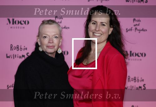 Amsterdam 7 maart 2024
Opening expositie Robbie Williams in het Moco museum. karin Swerink en ...