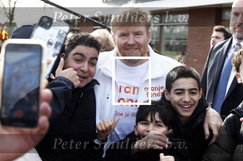Badhoevedorp 15 maart 2024
Koning Willem Alexander en Koningin Maxima bij NL Doet in Badhoevedorp.