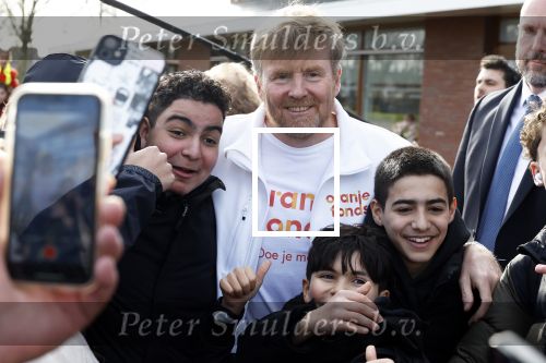 Badhoevedorp 15 maart 2024
Koning Willem Alexander en Koningin Maxima bij NL Doet in Badhoevedorp.