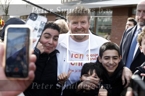 Badhoevedorp 15 maart 2024
Koning Willem Alexander en Koningin Maxima bij NL Doet in Badhoevedorp.