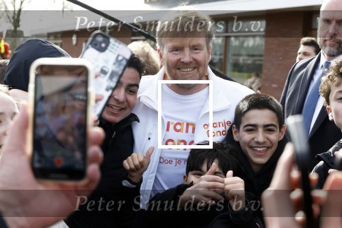 Badhoevedorp 15 maart 2024
Koning Willem Alexander en Koningin Maxima bij NL Doet in Badhoevedorp.
