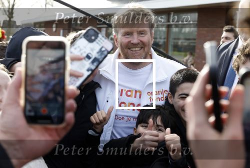 Badhoevedorp 15 maart 2024
Koning Willem Alexander en Koningin Maxima bij NL Doet in Badhoevedorp.