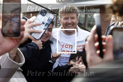 Badhoevedorp 15 maart 2024
Koning Willem Alexander en Koningin Maxima bij NL Doet in Badhoevedorp.