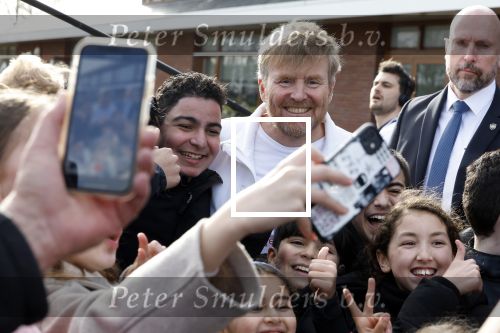 Badhoevedorp 15 maart 2024
Koning Willem Alexander en Koningin Maxima bij NL Doet in Badhoevedorp.