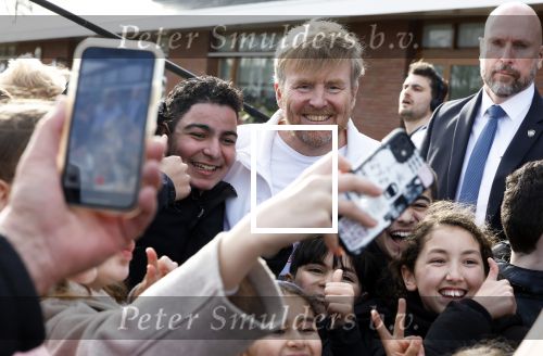 Badhoevedorp 15 maart 2024
Koning Willem Alexander en Koningin Maxima bij NL Doet in Badhoevedorp.