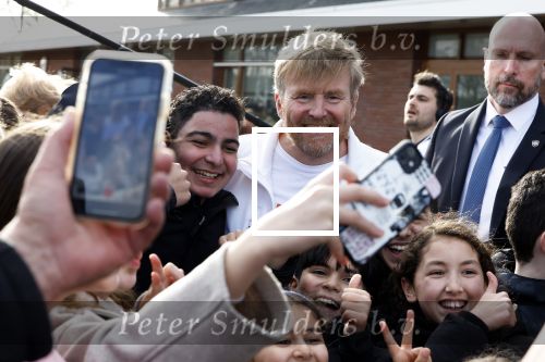 Badhoevedorp 15 maart 2024
Koning Willem Alexander en Koningin Maxima bij NL Doet in Badhoevedorp.