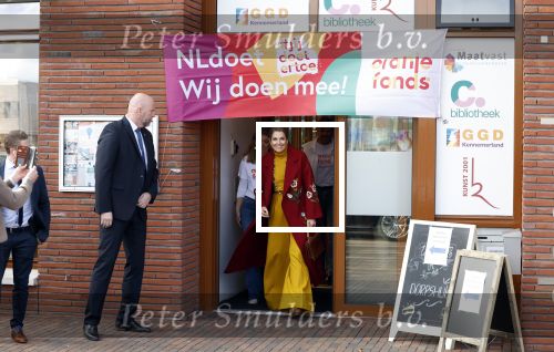 Badhoevedorp 15 maart 2024
Koning Willem Alexander en Koningin Maxima bij NL Doet in Badhoevedorp.