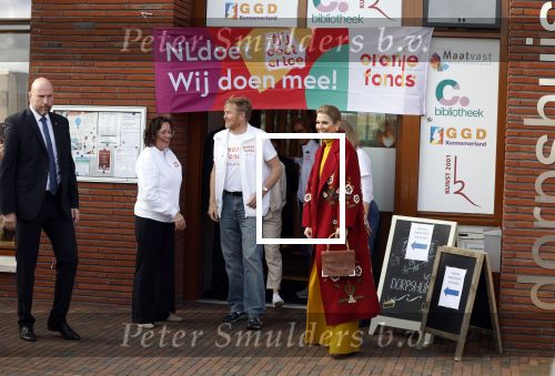 Badhoevedorp 15 maart 2024
Koning Willem Alexander en Koningin Maxima bij NL Doet in Badhoevedorp.