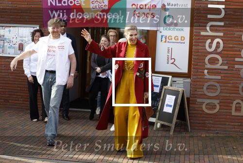 Badhoevedorp 15 maart 2024
Koning Willem Alexander en Koningin Maxima bij NL Doet in Badhoevedorp.