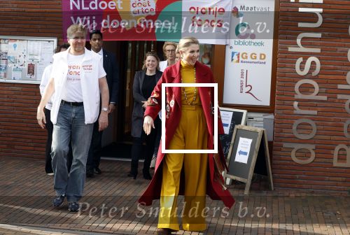 Badhoevedorp 15 maart 2024
Koning Willem Alexander en Koningin Maxima bij NL Doet in Badhoevedorp.