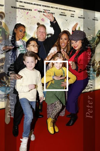 Amsterdam 10 maart 2024
Premiere Kung Fu Panda in de pathe Arena. stemmenkast met oa Patty Brard Martijn Fischer Linda Wagemakers Lucretia v d Vloot en  Kwok One
