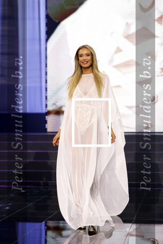 Amsterdam 5 maart 2024
Modeshow Hunkemoller in de westergasfabriek . Oa Loiza lamers loopt mee.