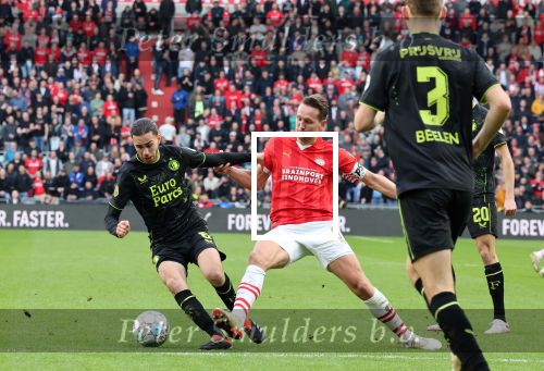 Eindhoven, 3 maart 2024 PSV-Feyenoord, eindstand 2-2 
Kompetitie Seizoen 2023-2024
Luuk de Jong