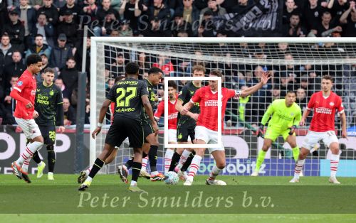 Eindhoven, 3 maart 2024 PSV-Feyenoord, eindstand 2-2 
Kompetitie Seizoen 2023-2024
Luuk de Jong