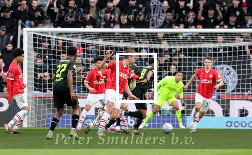 Eindhoven, 3 maart 2024 PSV-Feyenoord, eindstand 2-2 
Kompetitie Seizoen 2023-2024
Luuk de Jong