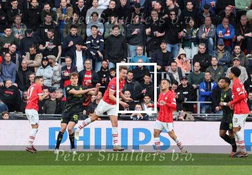 Eindhoven, 3 maart 2024 PSV-Feyenoord, eindstand 2-2 
Kompetitie Seizoen 2023-2024
Luuk de Jong