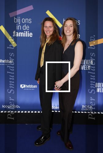 Amsterdam 15 maart 2024
Boekenbal in de stadschouwburg. Maartje Wortel en partner Femke Heemskerk