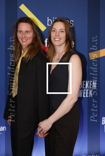 Amsterdam 15 maart 2024
Boekenbal in de stadschouwburg. Maartje Wortel en partner Femke Heemskerk