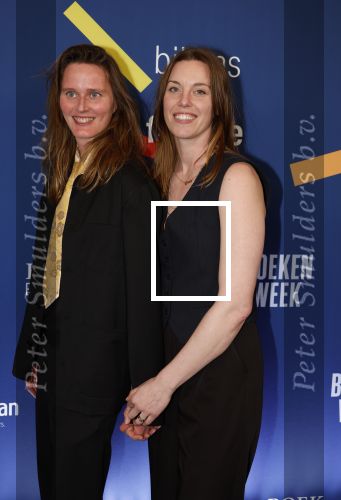 Amsterdam 15 maart 2024
Boekenbal in de stadschouwburg. Maartje Wortel en partner Femke Heemskerk