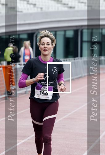 Amsterdam 16 maart 2024
Radio 538 run tbv het Prinses Maxima Centrum in het Olympisch stadion. Oa aanwezig 
Marianne Timmer