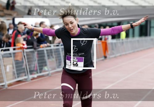 Amsterdam 16 maart 2024
Radio 538 run tbv het Prinses Maxima Centrum in het Olympisch stadion. Oa aanwezig 
Marianne Timmer