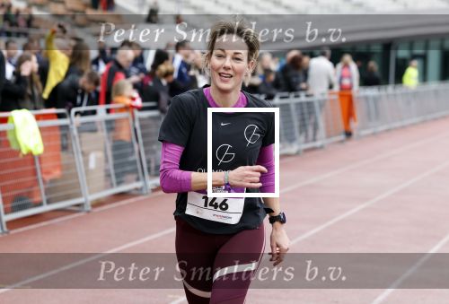Amsterdam 16 maart 2024
Radio 538 run tbv het Prinses Maxima Centrum in het Olympisch stadion. Oa aanwezig 
Marianne Timmer