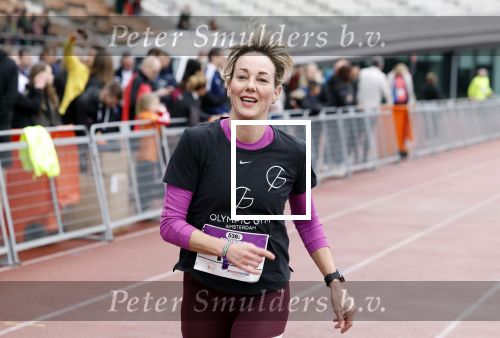 Amsterdam 16 maart 2024
Radio 538 run tbv het Prinses Maxima Centrum in het Olympisch stadion. Oa aanwezig 
Marianne Timmer
