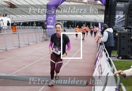 Amsterdam 16 maart 2024
Radio 538 run tbv het Prinses Maxima Centrum in het Olympisch stadion. Oa aanwezig 
Marianne Timmer