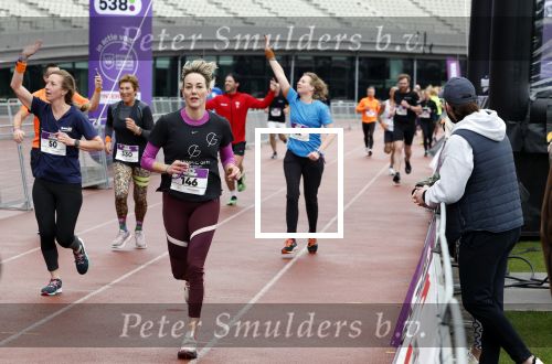 Amsterdam 16 maart 2024
Radio 538 run tbv het Prinses Maxima Centrum in het Olympisch stadion. Oa aanwezig 
Marianne Timmer