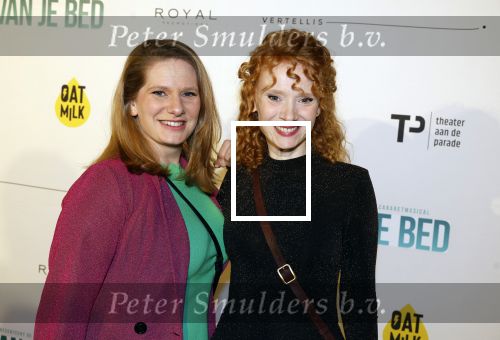 Den Bosch 23 maart 2024
Premiere ver van je bed in theater de Parade. Michelle v d Ven met een kennis
