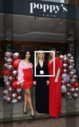 Amsterdam 22 maart 2024
Opening restaurant Poppy\'s van Moise Trustfull  Britt Scholte en Carola Kirschbaum .