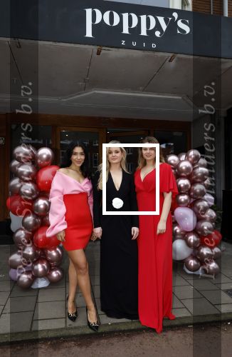 Amsterdam 22 maart 2024
Opening restaurant Poppy\'s van Moise Trustfull  Britt Scholte en Carola Kirschbaum .