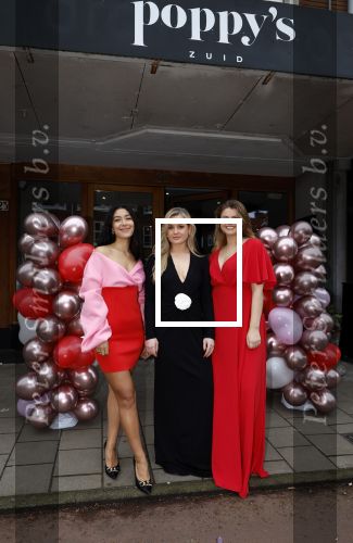 Amsterdam 22 maart 2024
Opening restaurant Poppy\'s van Moise Trustfull  Britt Scholte en Carola Kirschbaum .