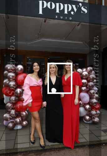 Amsterdam 22 maart 2024
Opening restaurant Poppy\'s van Moise Trustfull  Britt Scholte en Carola Kirschbaum .