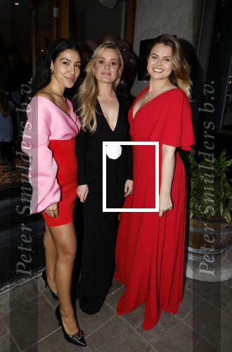 Amsterdam 22 maart 2024
Opening restaurant Poppy\'s van Moise Trustfull  Britt Scholte en Carola Kirschbaum .