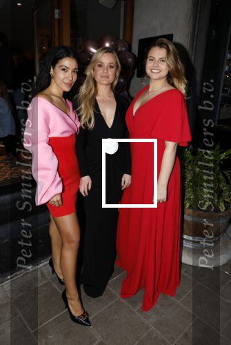 Amsterdam 22 maart 2024
Opening restaurant Poppy\'s van Moise Trustfull  Britt Scholte en Carola Kirschbaum .