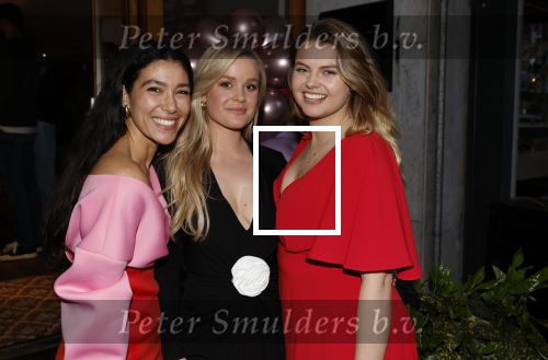 Amsterdam 22 maart 2024
Opening restaurant Poppy\'s van Moise Trustfull  Britt Scholte en Carola Kirschbaum .